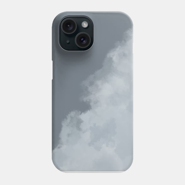 Minimal: Tie Dye Cloud Phone Case by Kenkenne