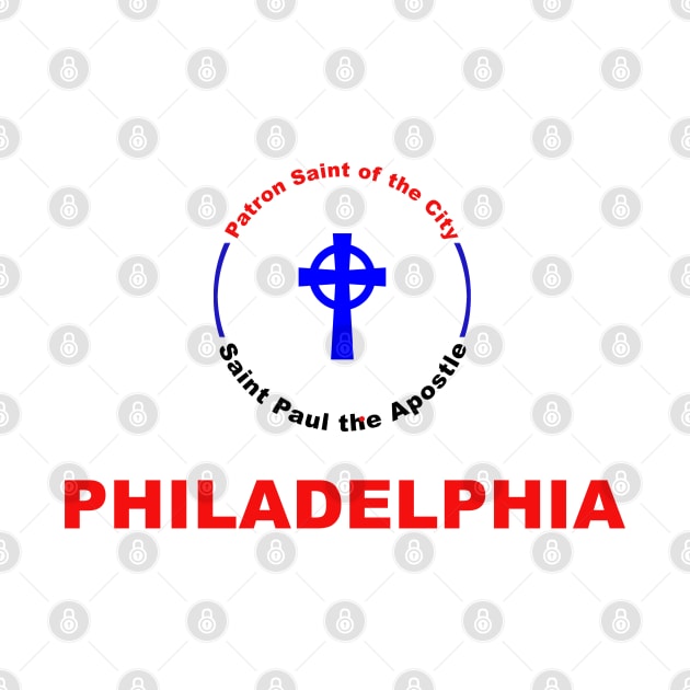 PHILADELPHIA PATRON SAINT (st paul) by CITY PATRON SAINTS