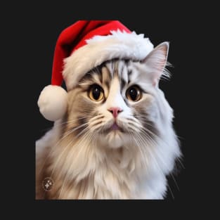 Catty Wishing You Merry Christmas T-Shirt