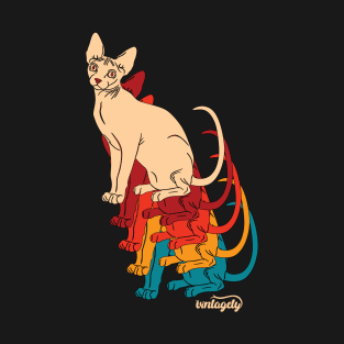 Cat retro T-Shirt