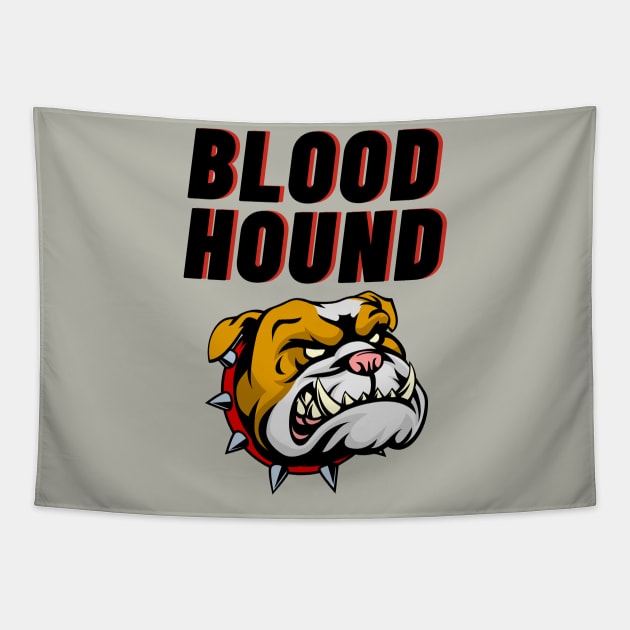 Blood Hound Tapestry by Calvin Apparels