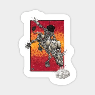 Robot Rodeo Magnet