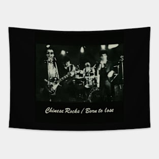 Chinese Rocks Born To Lose 1977 Iconic Punk Throwback Tapestry