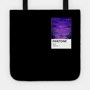 Anime Aesthetic Pantone Tote