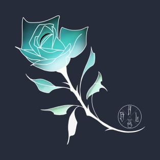 Blue rose T-Shirt