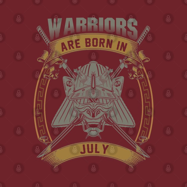 Warriors Are Born In July by BambooBox