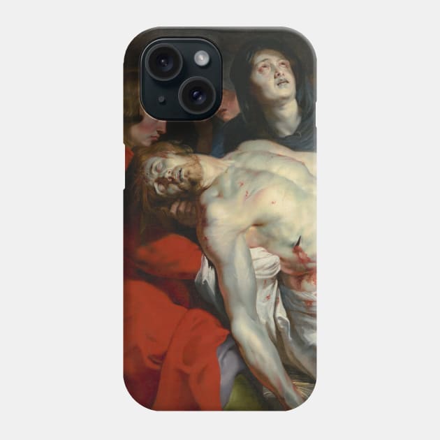 The Entombment by Peter Paul Rubens Phone Case by Classic Art Stall