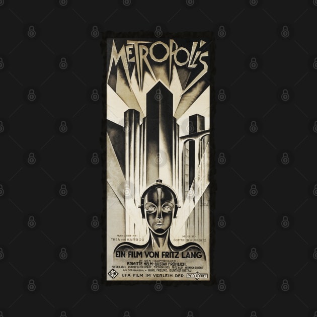 Metropolis poster by UndiscoveredWonders