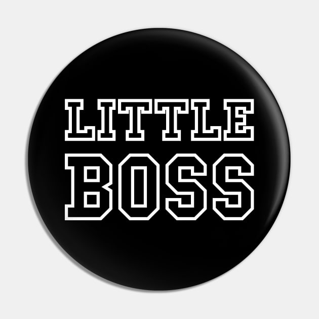 LITTLE BOSS Pin by tinybiscuits