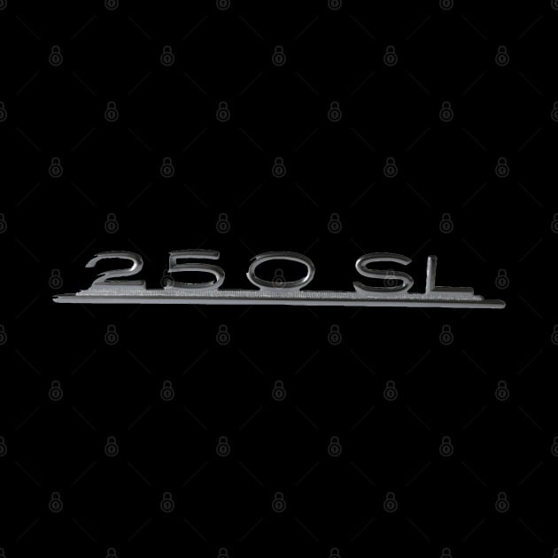 Mercedes-Benz 250SL W113 Emblem by PauHanaDesign
