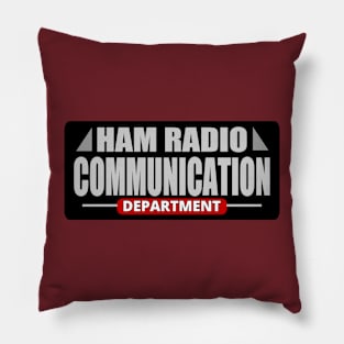 The Ham Radio Communication Department Pillow