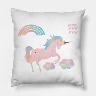 Unicorn Design Pillow