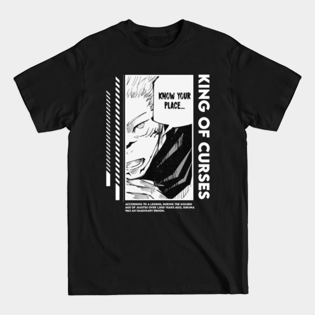 Discover Know Your Place - Jujutsu Kaisen - T-Shirt