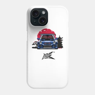 SUBARU IMPREZA WRX GC8 BUGEYE BLUE Phone Case