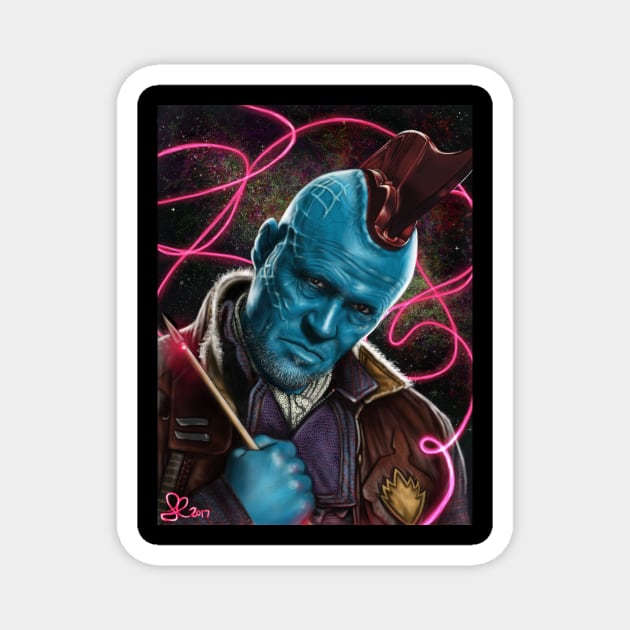 Yondu Magnet by Jchurchart