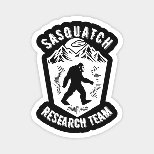 Sasquatch Bigfoot Design, Sasquatch Research Non-Profit, Funny Science Fiction Cryptid T Shirt, Pillow, Phone Case Magnet