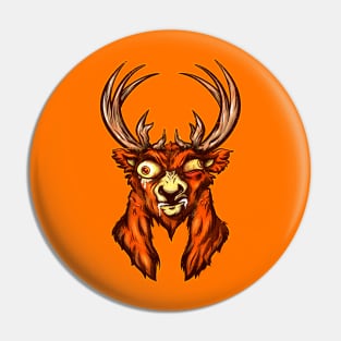 Fear Duh Deer - Hunter safety edition Pin