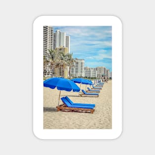 Summer Beach Chairs Magnet