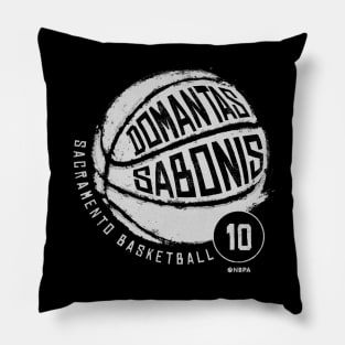 Domantas Sabonis Sacramento Basketball Pillow