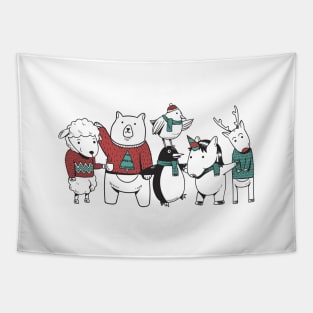 Christmas party Graphic Tee Tapestry