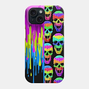 Liquid Skulls Phone Case