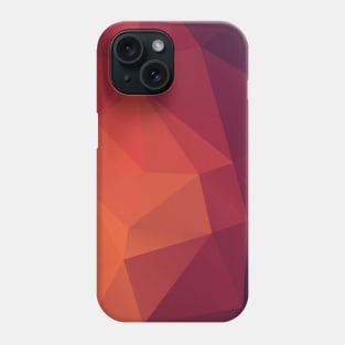 Geometric Red Phone Case