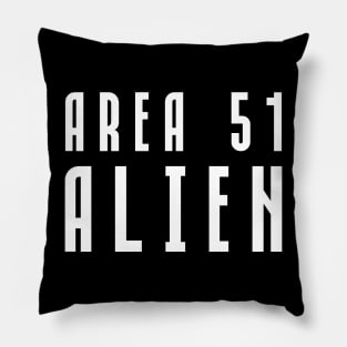 Area 51 Alien Pillow
