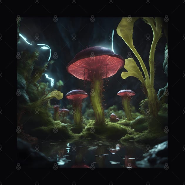 Mushroom nature other world by Chantel Fourie