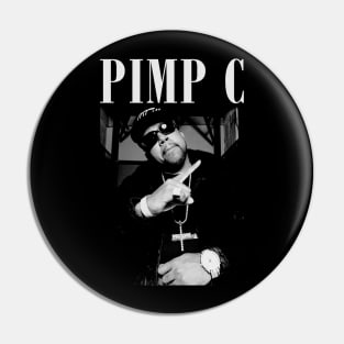Pimp C Hip Hop Vintage Pin