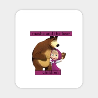 children  Masha and the bear Magnet