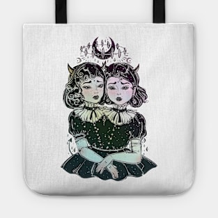 Twitches - Two Twin Witches Tote