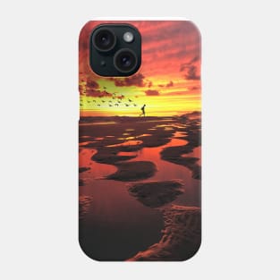 Walking alone Phone Case