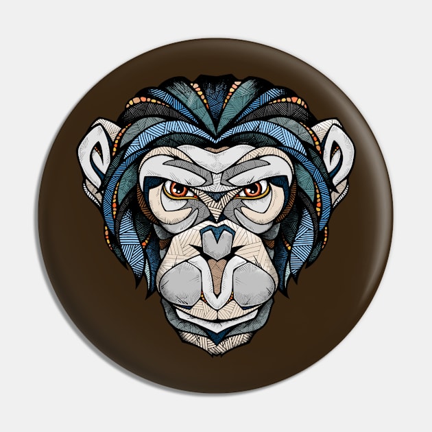 Chimp Pin by AndreasPreis