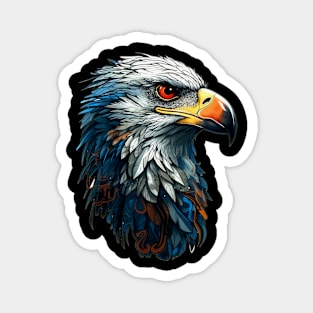 Eagle Portrait 3 Magnet