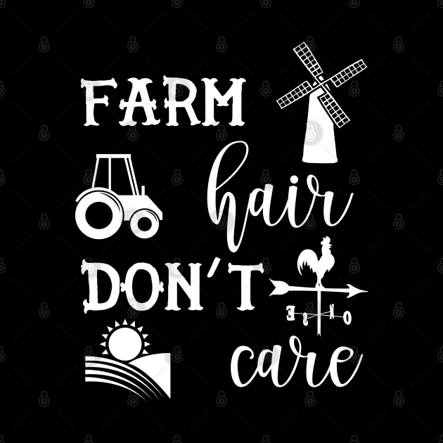 Farmer - Farm hair don't care by KC Happy Shop