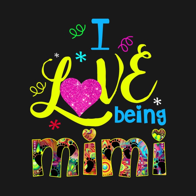 I love being Mimi T shirt Grandma Gift Mother_s Day Tee by craiglimu