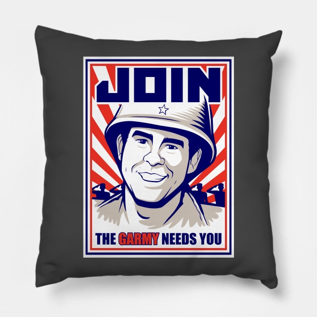 The Garmy Needs You! Pillow by The Ralph Report