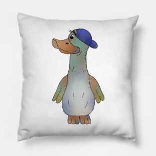 Schräger Vogel Pillow