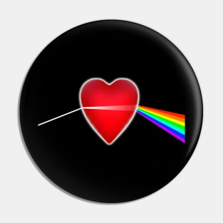 My Love Shines Through Pin