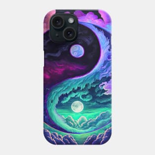 Clouded Yin Yang Phone Case