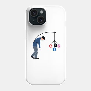 Social Media Addiction Phone Case