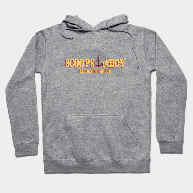 Scoops Ahoy Ice Cream Shop Ice Cream Meme Fun Dundrum Netflix Hoodie Teepublic