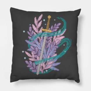 Pixel Magic Sword Pillow