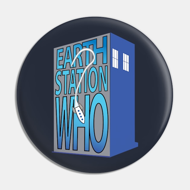 Earth Station Who Podcast Pin by The ESO Network