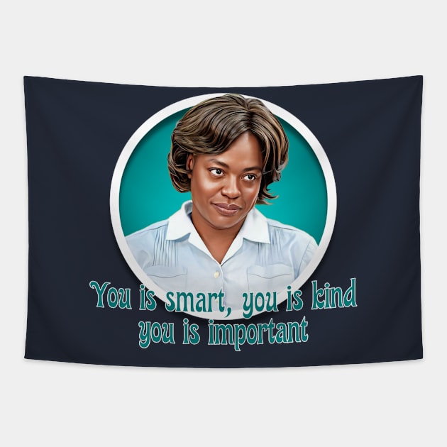 The Help - Viola Davis Tapestry by Indecent Designs