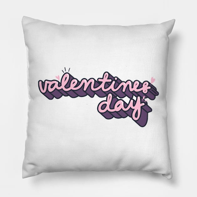 valentines day 2022 Pillow by Medotshirt