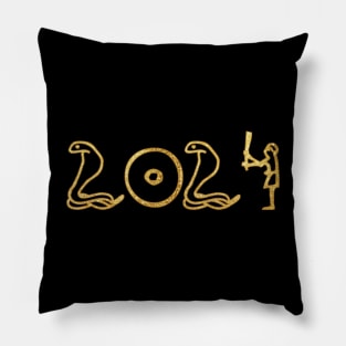 2024 in symbols Pillow