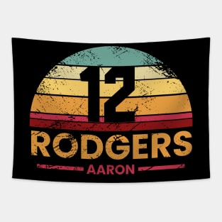 aaron rodgers 12 vintage Tapestry