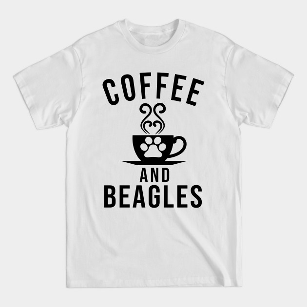 Discover coffee and beagles gift - Coffee And Beagles - T-Shirt