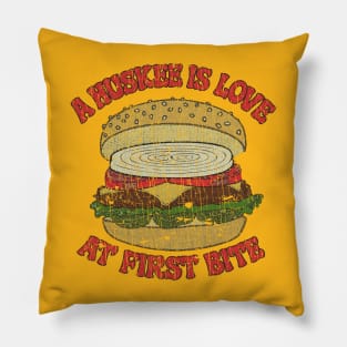 A Huskey is Love at First Bite 1966 Pillow